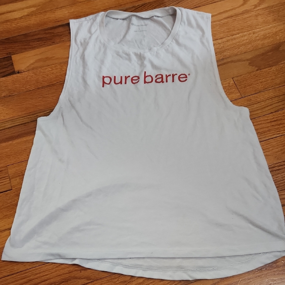 Pure Barre White Women's Tank Top